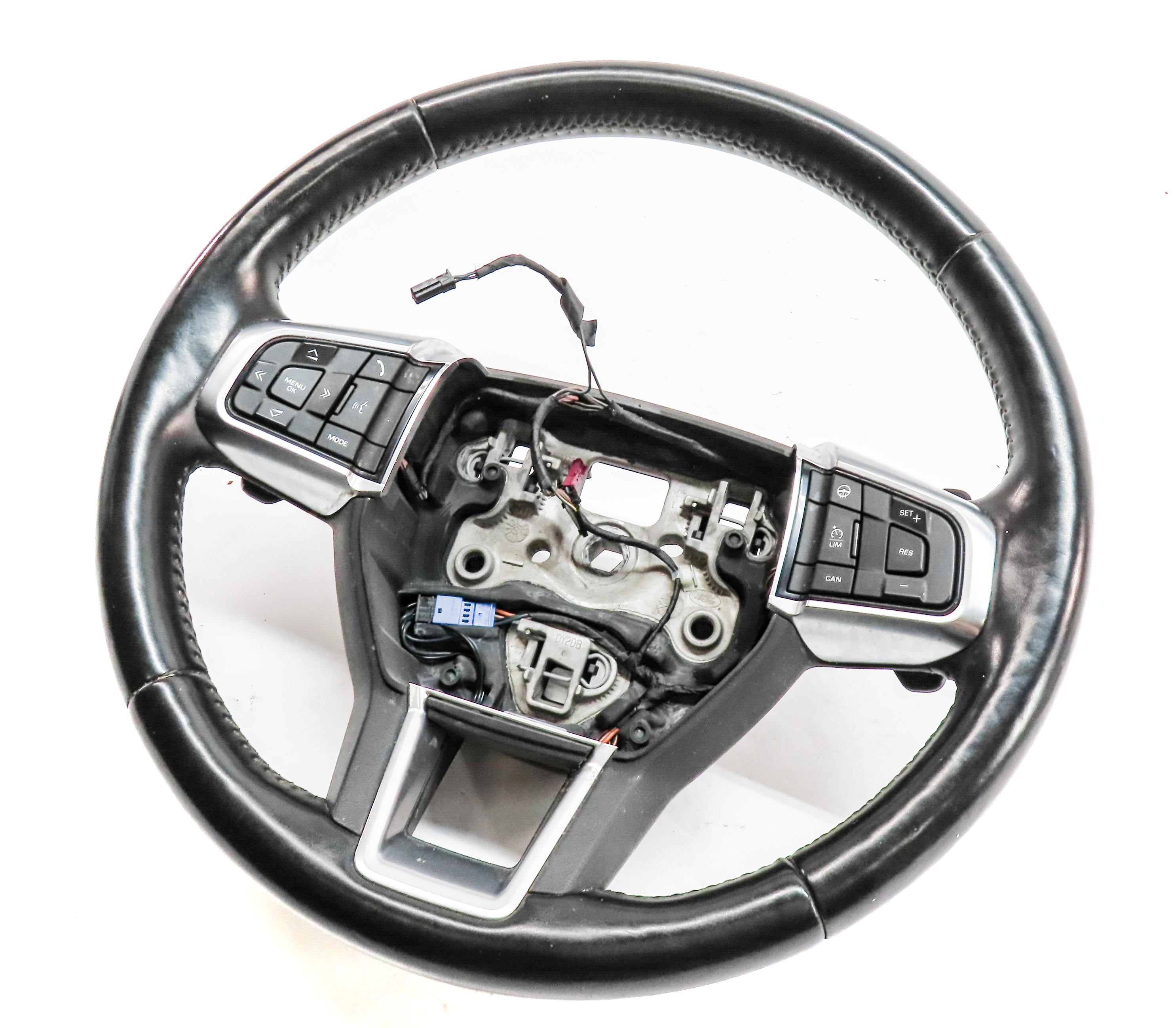 15-17 LAND ROVER DISCOVERY SPORT (L550) 3 SPOKE STEERING WHEEL & BUTTONS PADDLES — exact item pictured
